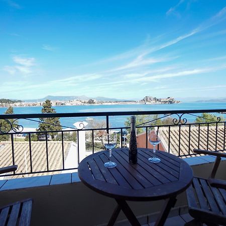 Anemomilos Sea View Penthouse Corfu  Bagian luar foto